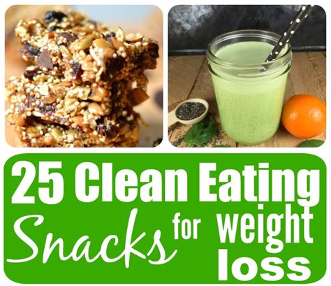 clean eating snacks  weight loss ideas  recipes