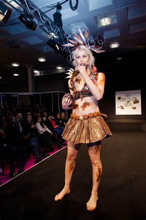 sweet fashion chocolate fashion show kicks off the chocolate show in olympia metro uk