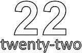 Twenty Number Pages Coloring Eight Two sketch template