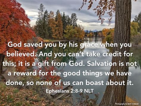 Grace Ephesians 2 8 9 With Images Inspirational