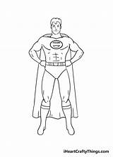 Superhero Draw Iheartcraftythings sketch template