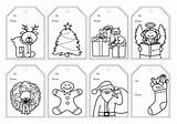 Christmas Tag Print Tags Gift Printable Coloring Kidspot Australia Pages Decorations Au Sheets sketch template