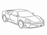 Ferrari Coloring Pages Cars Color Luxurious Car Kids Print Kidsplaycolor Choose Board sketch template