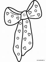 Coloring Pages Bows Printable sketch template