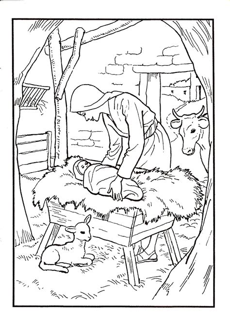 birth  christ coloring pages   goodimgco