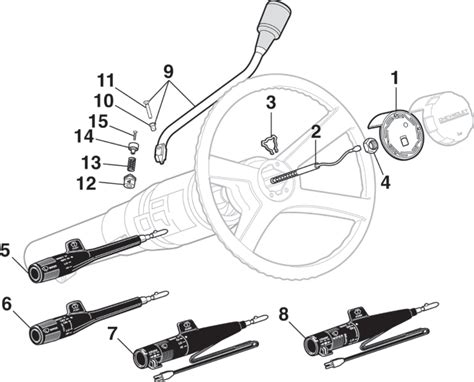 steering wheel components
