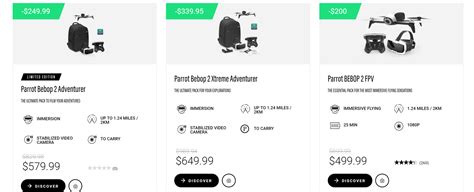 parrot responds  dji spark  big discounts  consumer drones dronelife