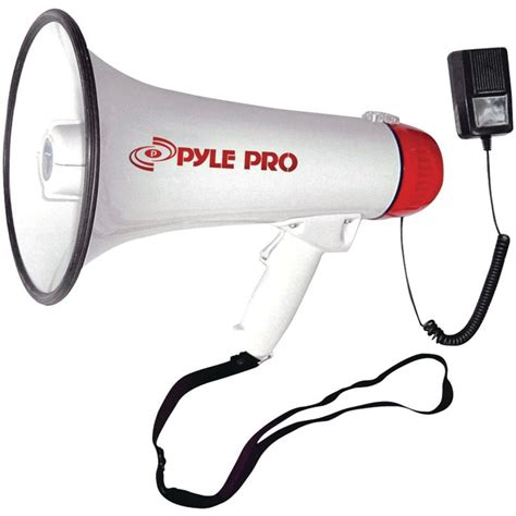 pyle pror pmp  watt professional megaphonebullhorn megaphone microphone handheld