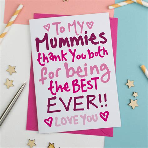 lgbtq mothers day card for same sex couples by a is for alphabet