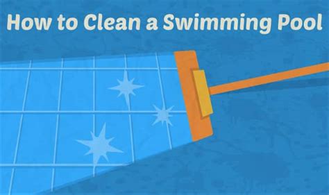clean  swimming pool
