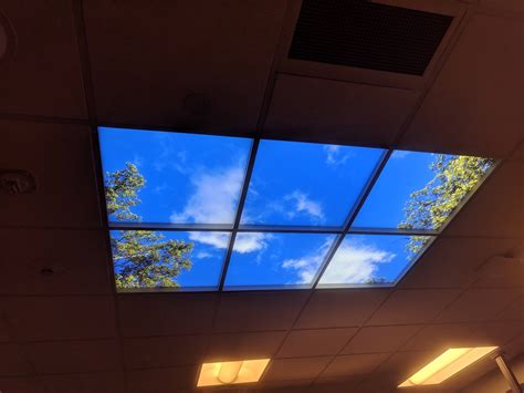 this fake skylight in the surgery waiting room porn pic