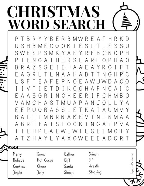 christmas word search coloring pages letter words unleashed