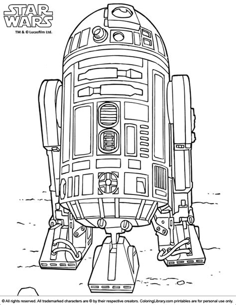 star wars coloring picture