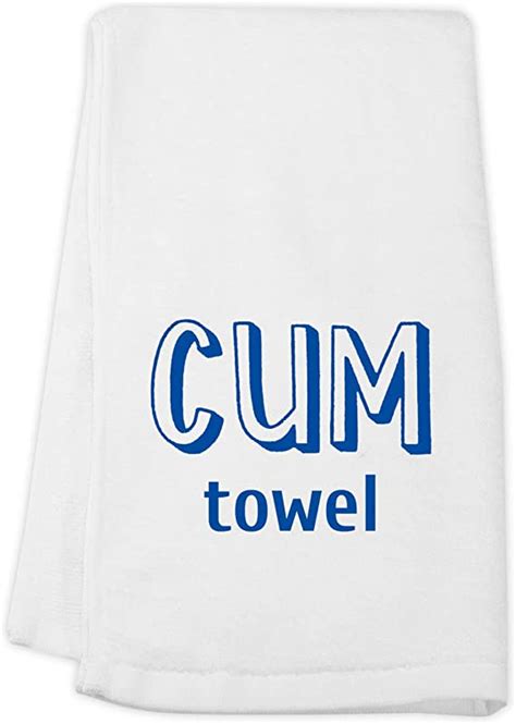funny cum towel naughty gag t adult humor t wash towel for