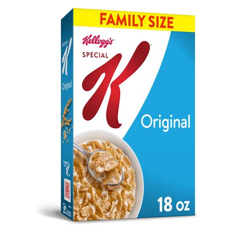 kelloggs special  breakfast cereal original family size  oz