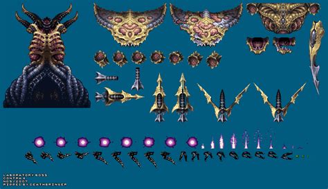 spriters resource full sheet view contra  laboratory boss