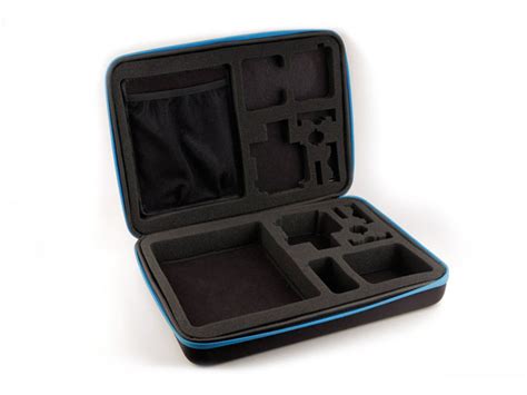 carrypro gopro waterproof carry case uk  die cutting foam interior  nylon webbing handles