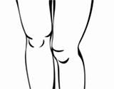 Knees Coloring Body Human Tongue Coloringcrew Pages sketch template