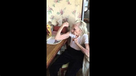 97 yr grandma strong youtube