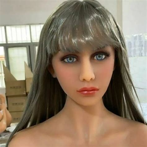 real life silicone sex doll head with oral sex famous star head fit for