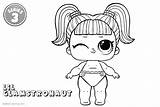Lol Coloring Pages Lil Series Kids Printable sketch template