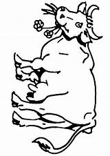 Kuh Koe Kleurplaat Kleurplaten Ausmalbilder Koeien Vache Cows Sapi Mewarnai Coloriages Bergerak Zo Mucca Mucche Animaatjes Kleurplatenwereld Malvorlagen1001 1881 Animate sketch template