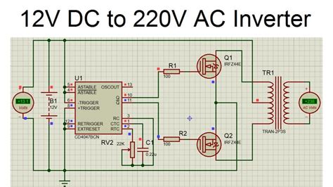 inverter circuit diagram   wiring diagram  schematics