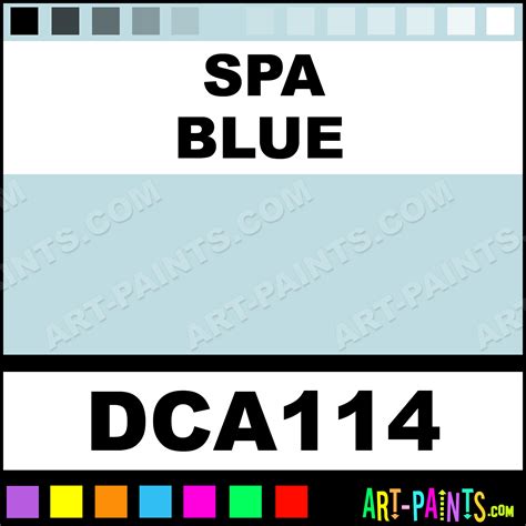 spa blue crafters foam  styrofoam paints dca spa blue paint