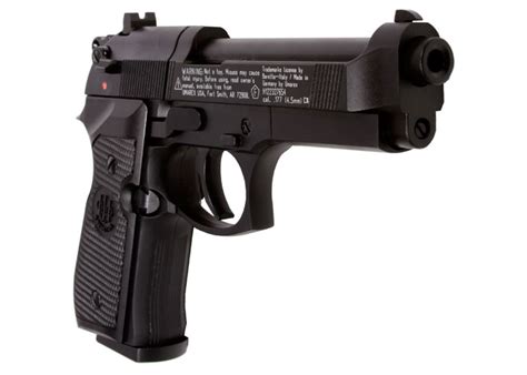 Beretta Air Pistol M92fs Black 177 Cal Co2 Pellet Gun