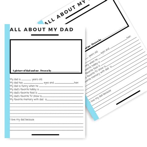 printable fathers day questionnaire  expat mum