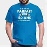 Résultat d’image pour Tee Shirt humoristique 50 ans. Taille: 150 x 150. Source: www.spreadshirt.fr