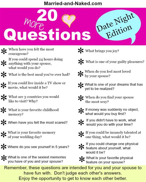 Conversation Starters For Married Couples Archives