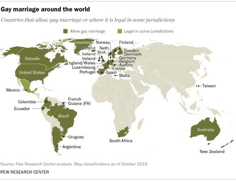 a global snapshot of same sex marriage pew research center