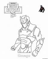 Fortnite Omega Coloring Pages Printable sketch template