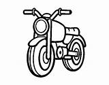 Moped Coloring Coloringcrew sketch template