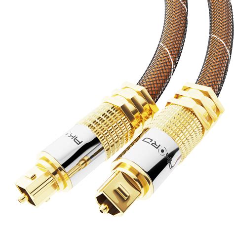 optical cable digital audio lead toslink spdif sky dts surround