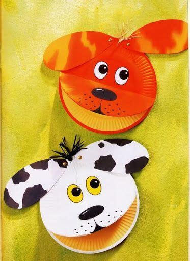 paper plate crafting ideas adorable paperplate dogs paper plate