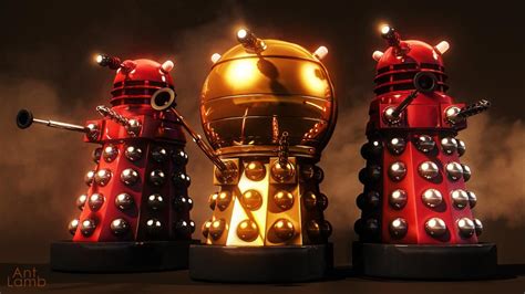 Tv21 Style Dalek Emperor And Red Daleks By Antlamb On Deviantart