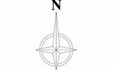 North Arrow Direction Dxf Symbol  Drawing Vectors Vector Autocad Drawings Paintingvalley sketch template