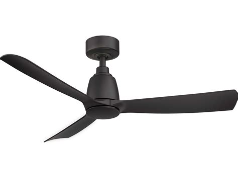 fanimation fans kute black  wide indoor outdoor ceiling fan