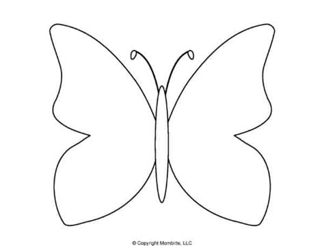 butterfly template printable
