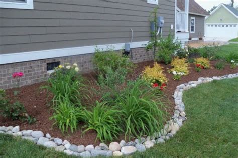 landscape edging ideas  trees inexpensive landscaping