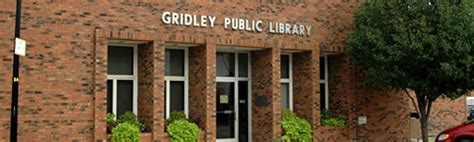 gridley il library village  gridley