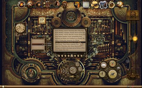 steampunk desktop themes  screenshots