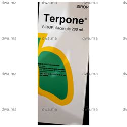 terpone  mg flacon de  ml medicament
