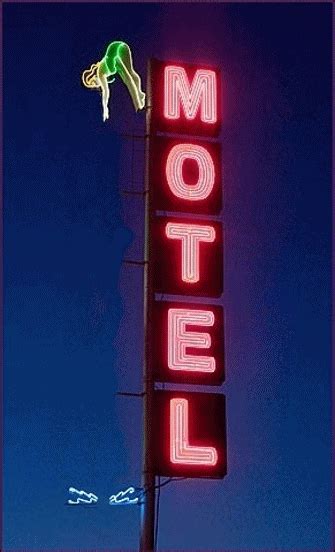 Starlite Motel Diving Girl Neon Sign  Vintage Neon Signs Aesthetic
