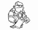 Ogre Coloring Pages Colorear Coloringcrew Getdrawings sketch template