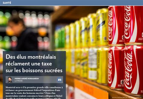 des elus montrealais reclament une taxe la presse