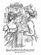 Austen Darcy Prejudice Orgulho Preconceito Lets Getdrawings sketch template