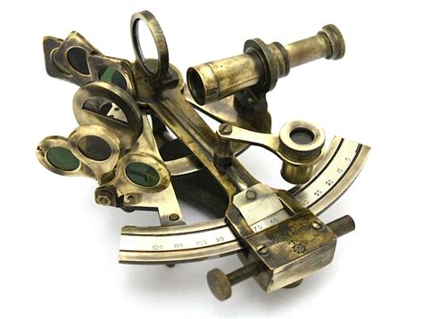 brass marine sextant kelvin and hughes london 1917 manufacturer